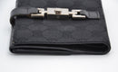 Cartera Gucci Vintage Con Cierre Jackie De Lona Gg Negra