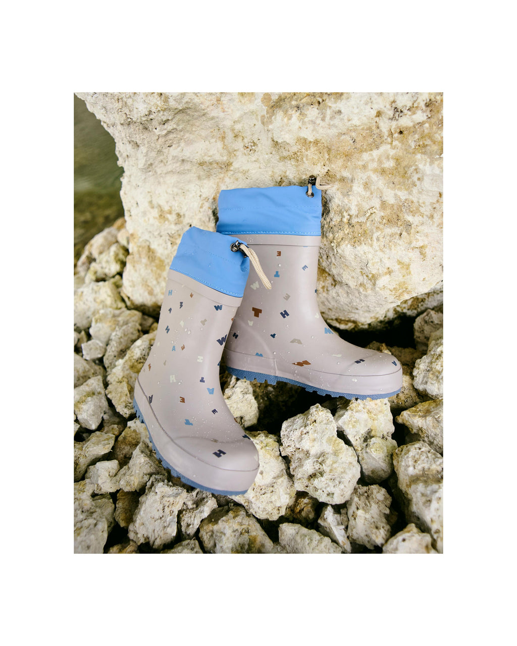 Thermal Wellies - Grey Moon Letters