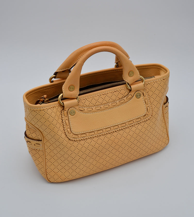Sac Céline Boogie En Cuir Perforé