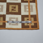 Vintage Fendi Cotton Zucca Monogram Bandana