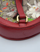 Gucci Gg Supreme Floral Bloom Mini Backpack Red