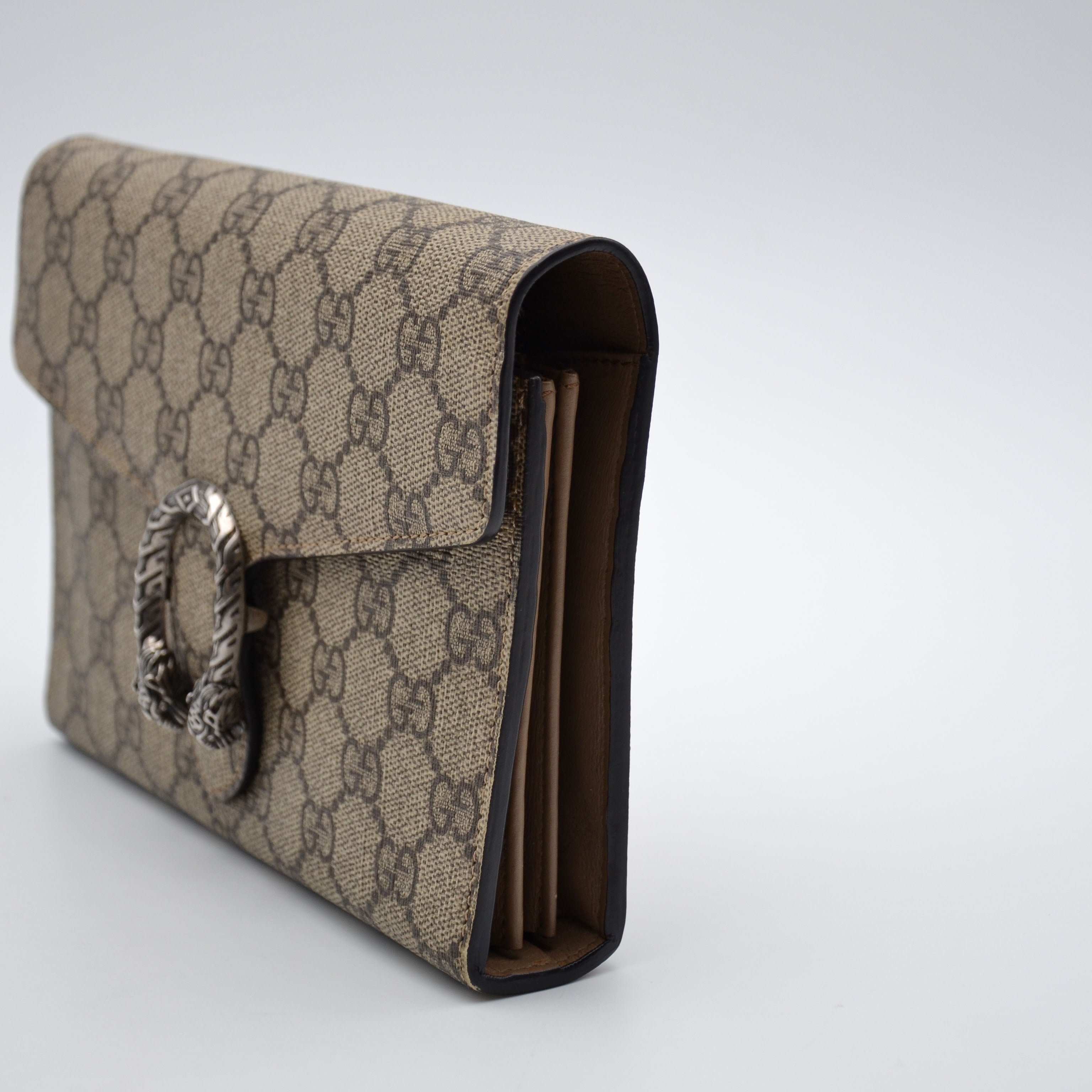 Gucci Dionysus Wallet On Chain Gg Supreme