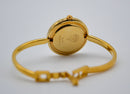 Bezel Women's Beige Quartz Watch