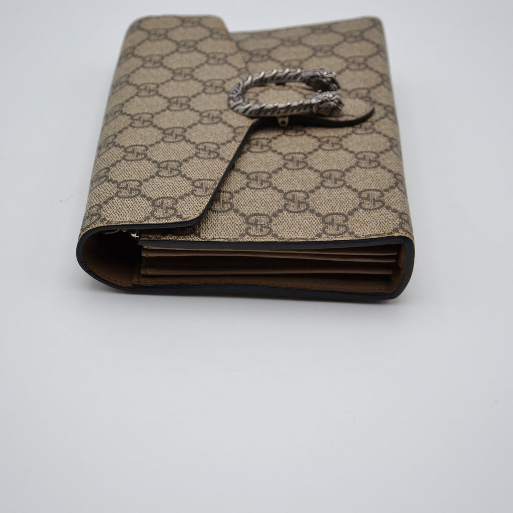 Gucci Dionysus Wallet On Chain Gg Supreme