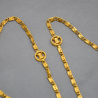 Céline Collar largo de eslabones Triomphe Vintage