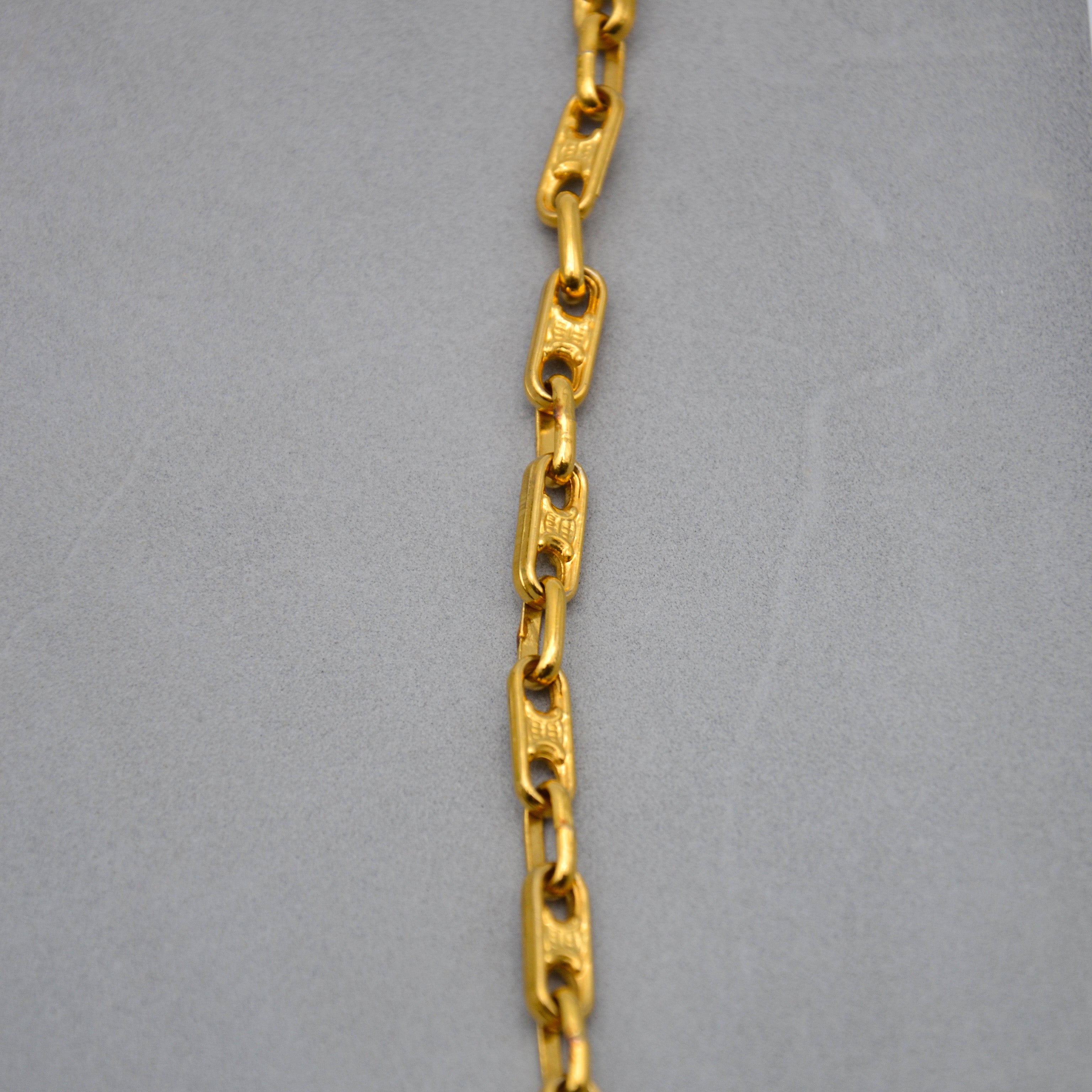 Collier Céline Vintage Maillons Triomphe