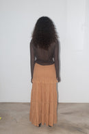 Jupe Roma Long Camel