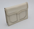 White Vintage Yves Saint Laurent Crossbody Bag
