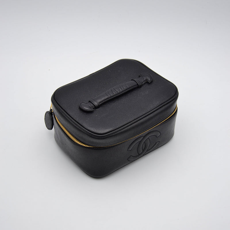 Vanity Case Chanel Caviar Black