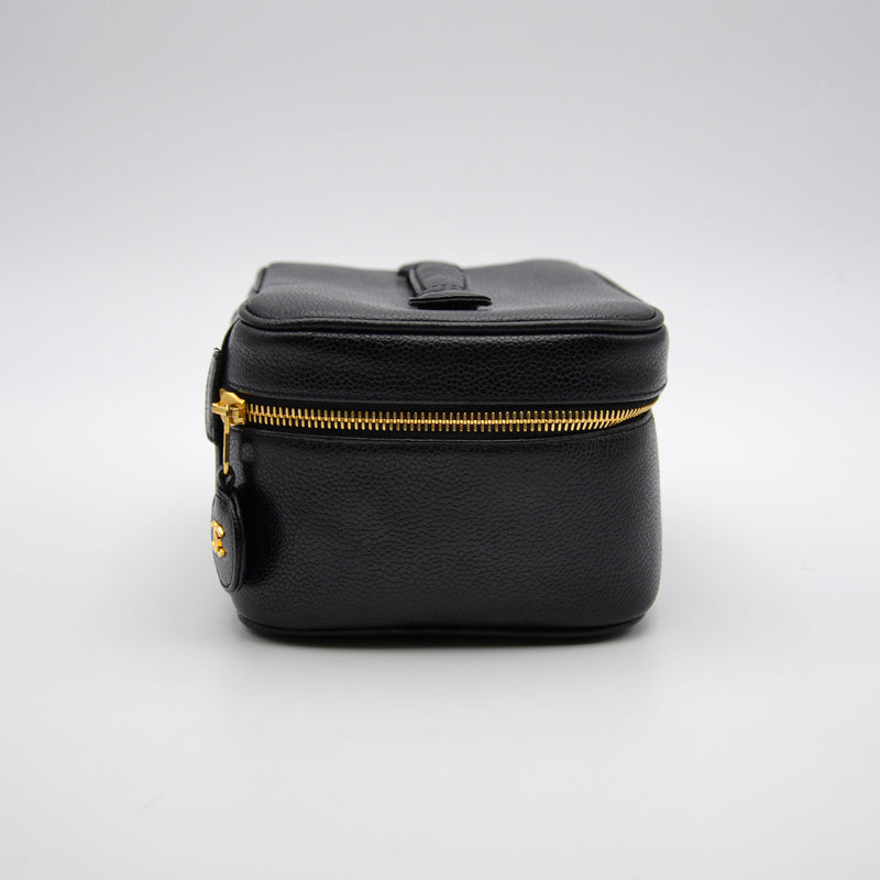Vanity Case Chanel Caviar Black