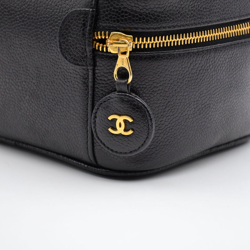 Vanity Case Chanel Caviar Black