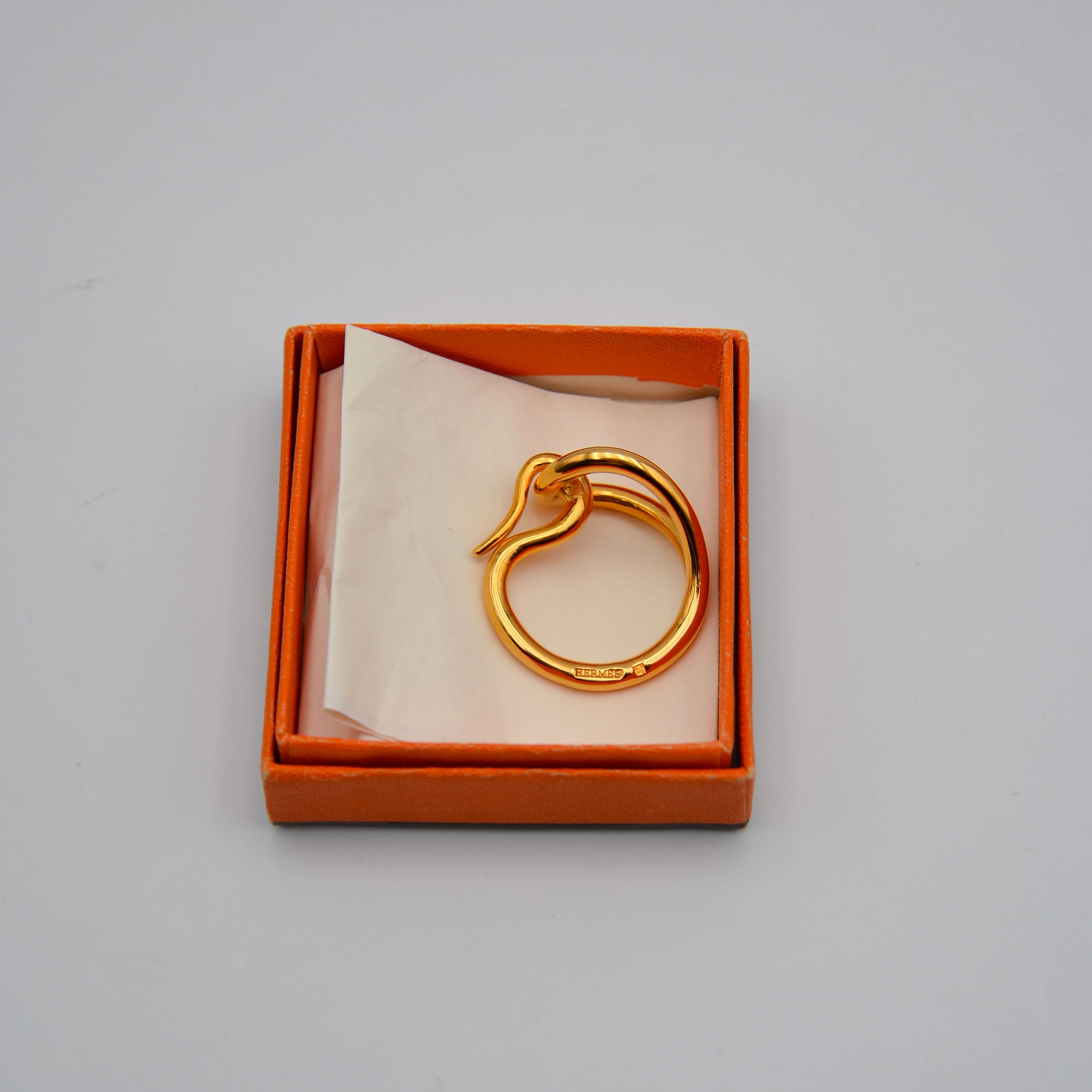 Hermès Anillo De Pañuelo Jumbo