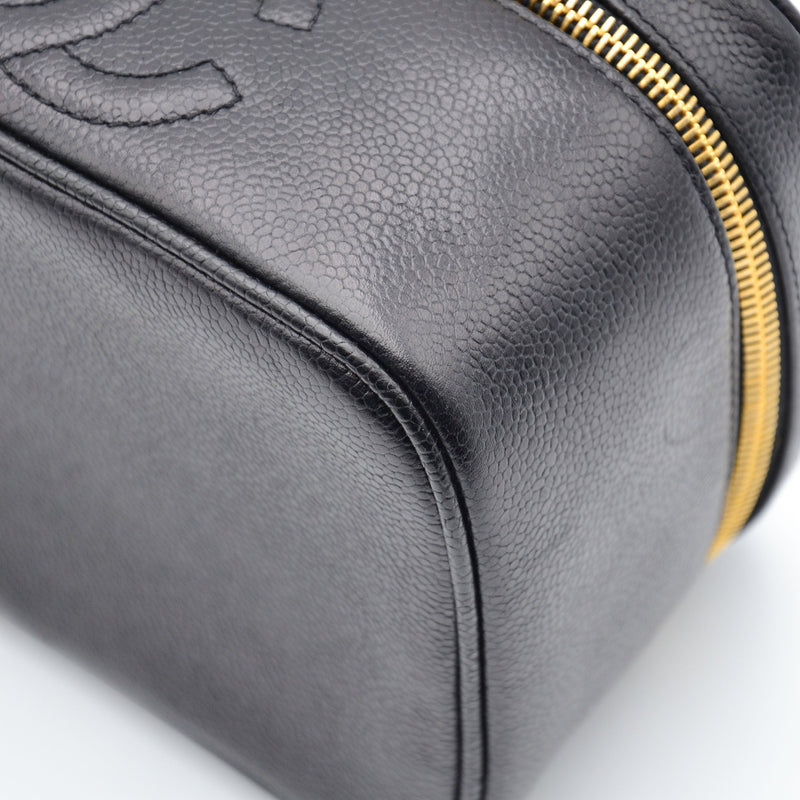 Vanity Case Chanel Caviar Black