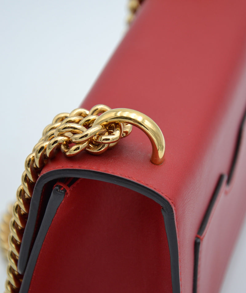 Gucci Padlock Bag Red Leather