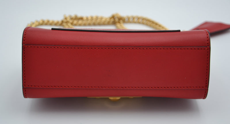 Gucci Padlock Bag Red Leather