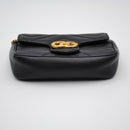 Gucci Gg Marmont Super Mini Quilted Bag Black