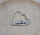 Saint Laurent Boucles D'Oreilles Coeur