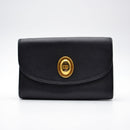 Dior Crossbody Leather Black Vintage