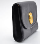 Dior Crossbody Leather Black Vintage