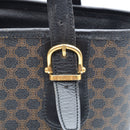 Céline Macadam Tote Bag Black Coated Canvas
