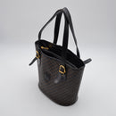 Céline Macadam Tote Bag Black Coated Canvas
