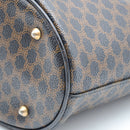 Céline Macadam Tote Bag Black Coated Canvas
