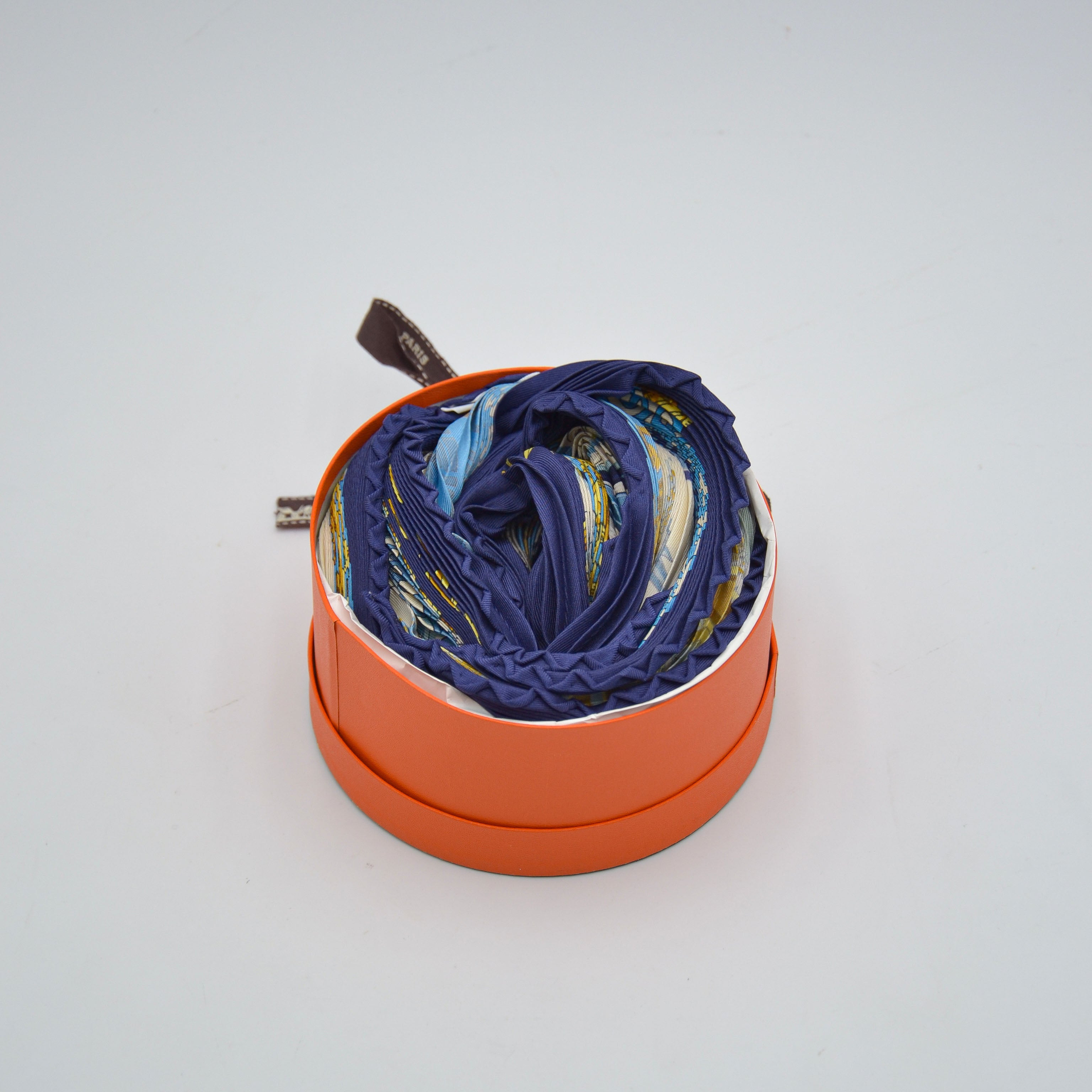 Pañuelo Hermès L'Atlantide Carré Plisado