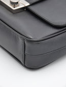 Bolso Prada En Cuero Saffiano Negro