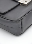 Bolso Prada En Cuero Saffiano Negro