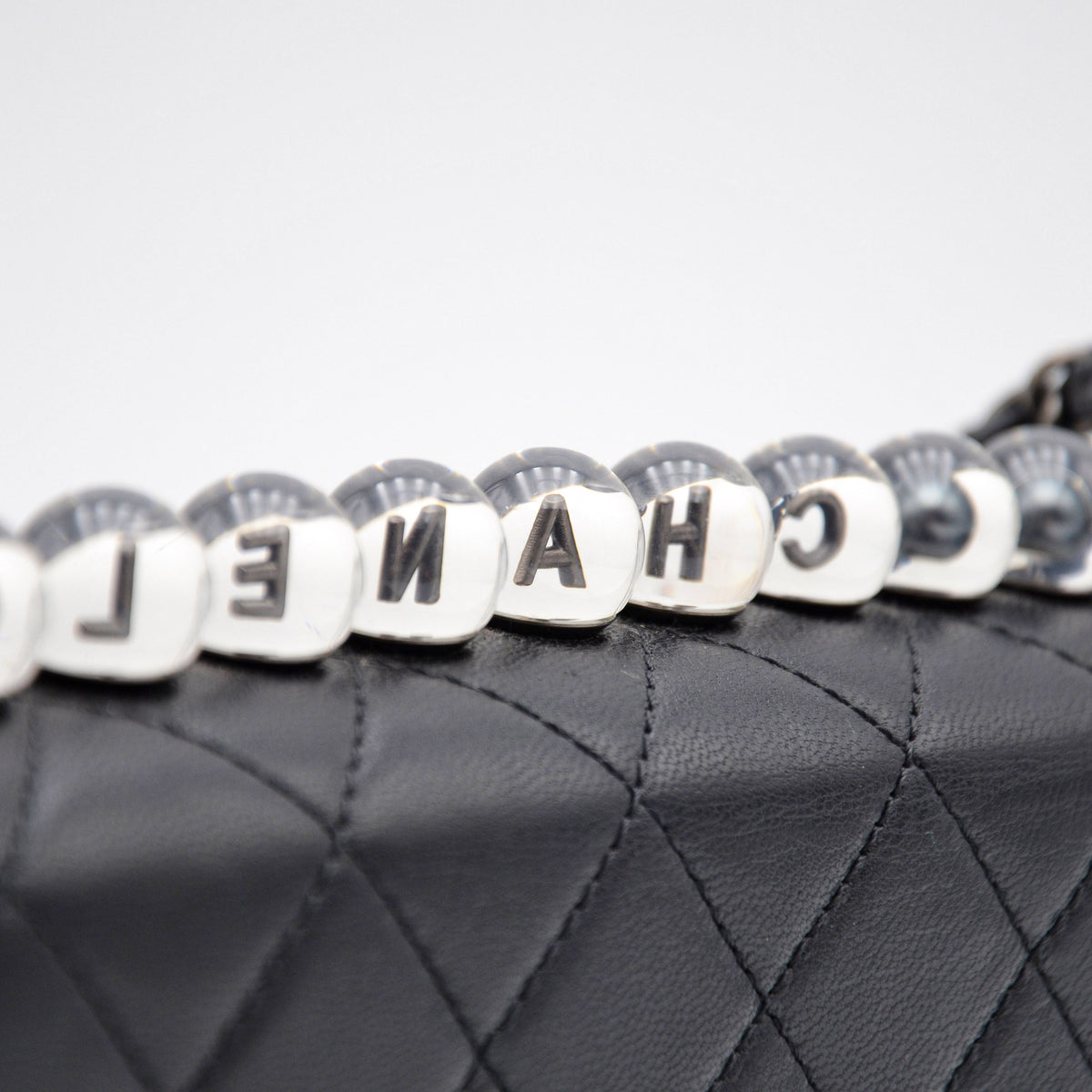 Chanel My Precious Pearls Mini Flap Black