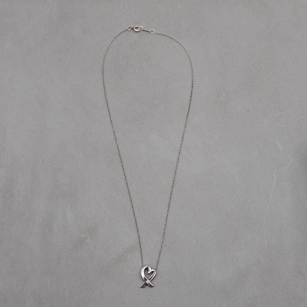 Collier Tiffany & Co. Paloma Picasso Loving Heart Diamant