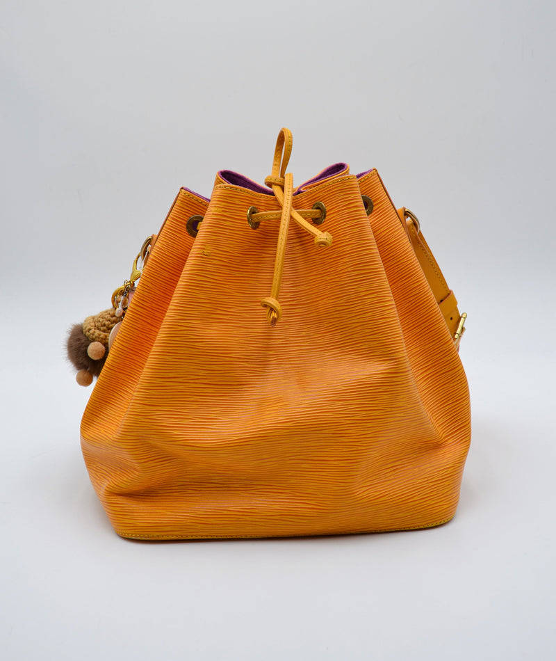 Louis Vuitton Noé Pm Yellow Epi Leather