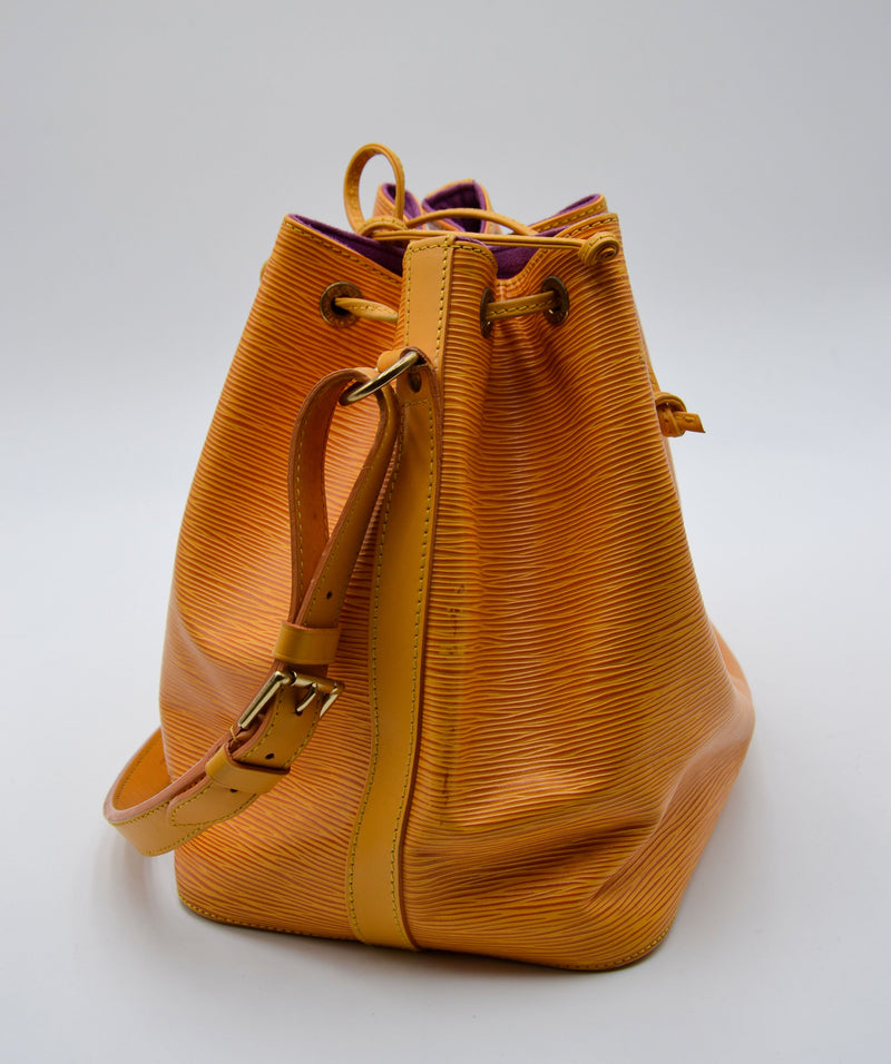 Louis Vuitton Noé Pm Yellow Epi Leather