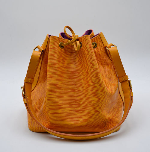 Louis Vuitton Noé Pm Cuero Epi Amarillo