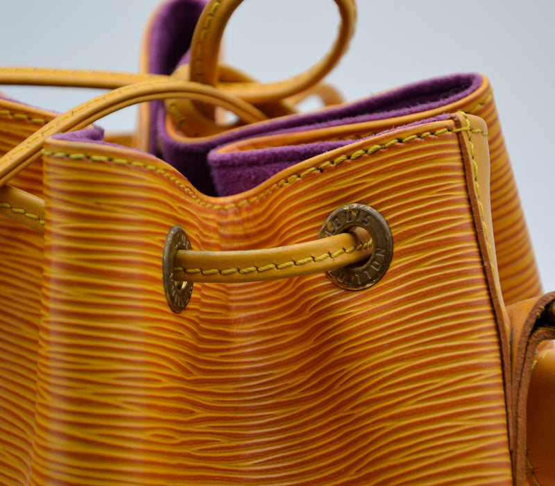 Louis Vuitton Noé Pm Yellow Epi Leather