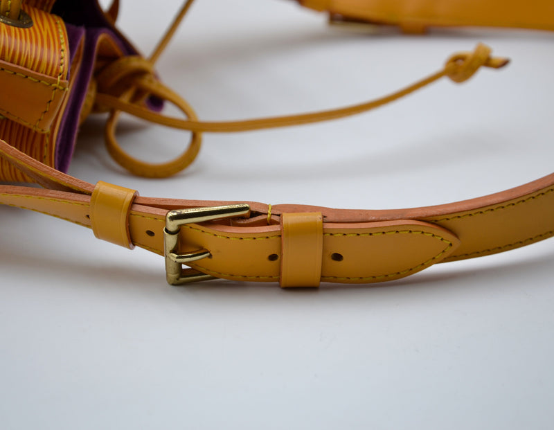 Louis Vuitton Noé Pm Yellow Epi Leather