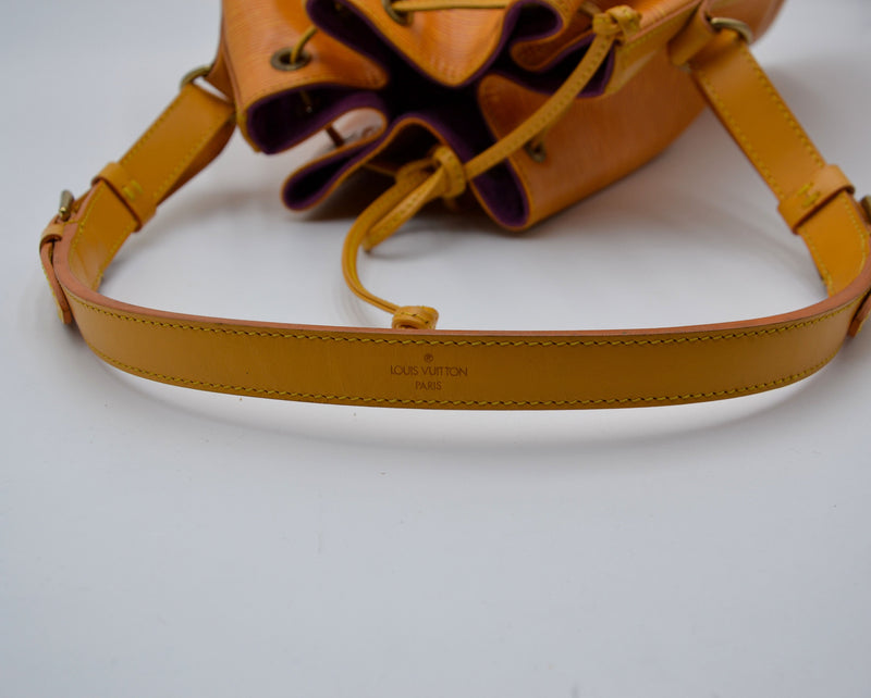 Louis Vuitton Noé Pm Yellow Epi Leather