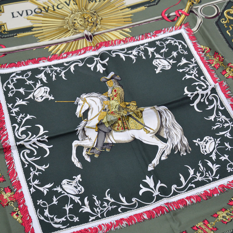 Carré Hermès 90 « Ludovicus Magnus