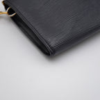 Pochette Louis Vuitton Accesorios Cuero Épi Negro