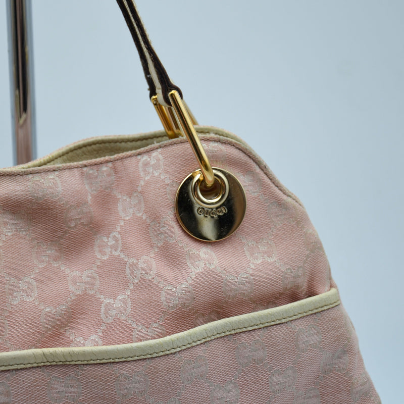 Gucci Eclipse Tote Canvas Gg Canvas