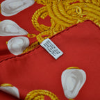 Pañuelo Chanel Vintage Cadenas y Perlas