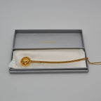 Christian Dior Vintage Feline Sun Pendant Necklace