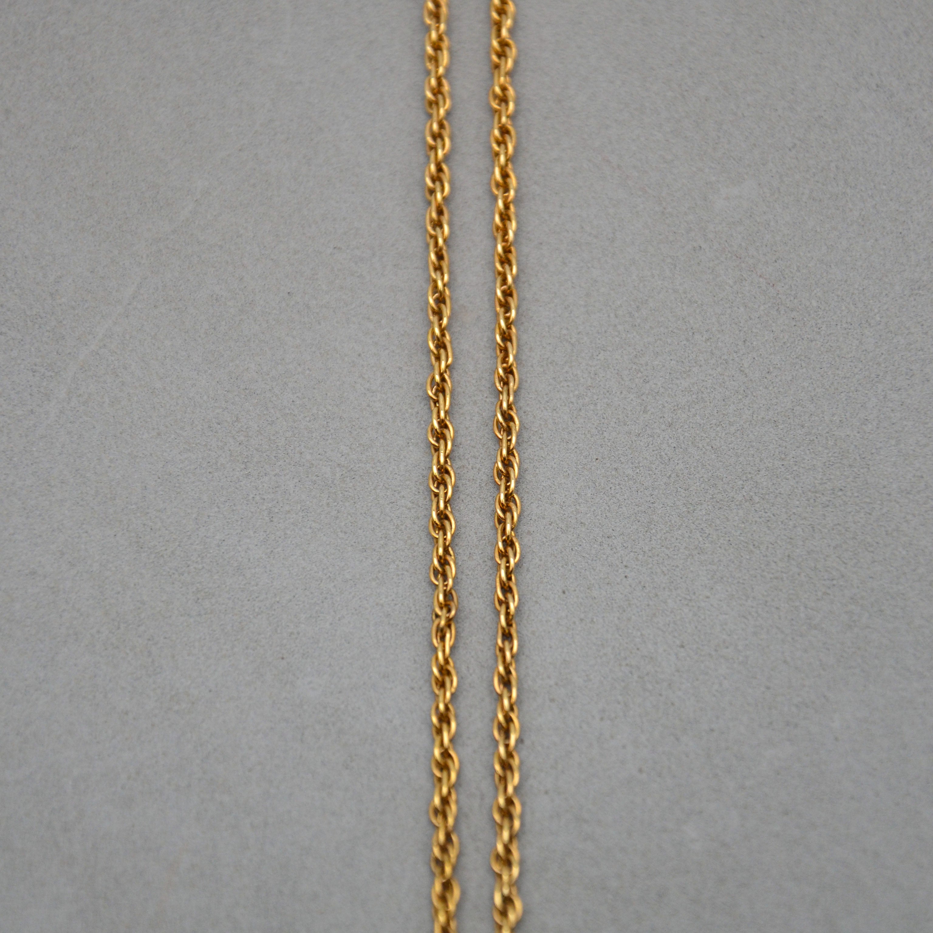 Christian Dior Vintage Feline Sun Pendant Necklace