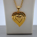 Yves Saint Laurent Collier Cœur Vintage