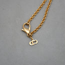 Collar Christian Dior Letras D.I.O.R. vendimia