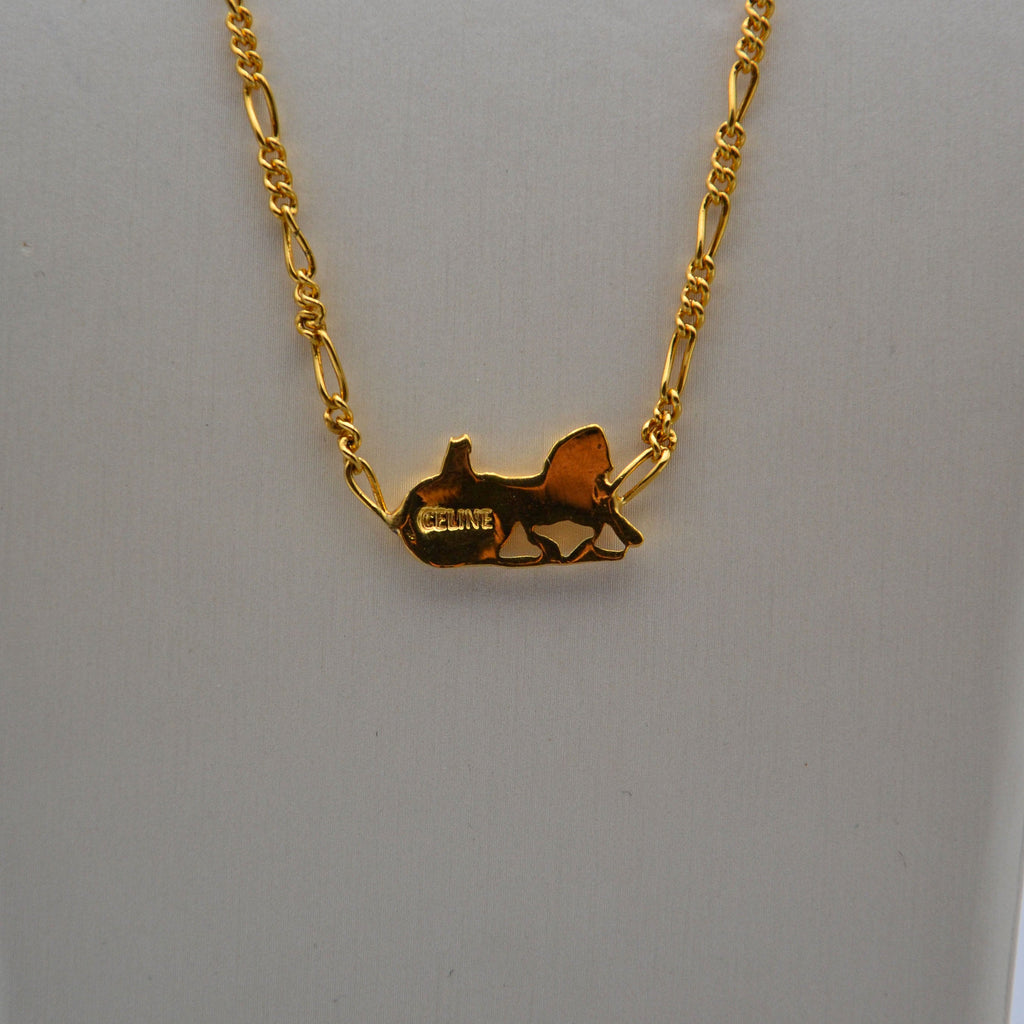Céline Paris Vintage Calèche Necklace