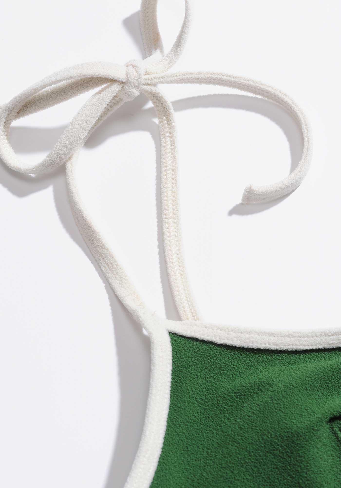 Top de bikini tipo bralette Baya - Verde