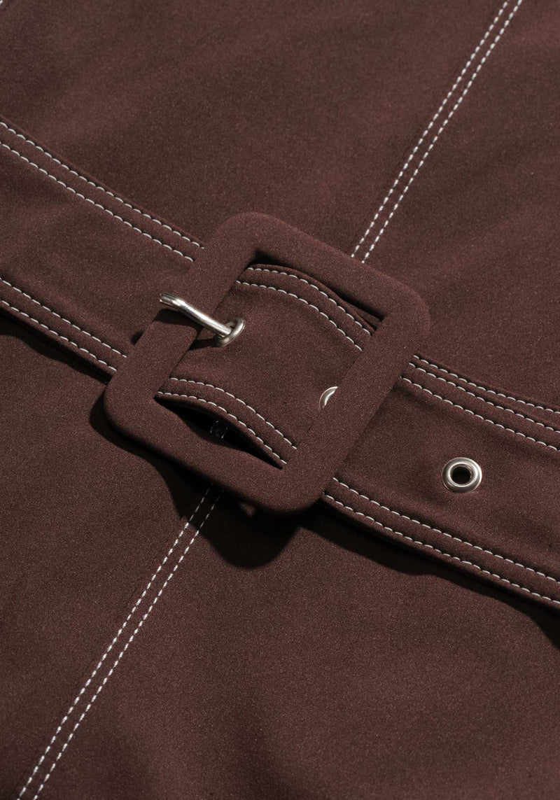 Maillot Une Pièce Greta - Marron