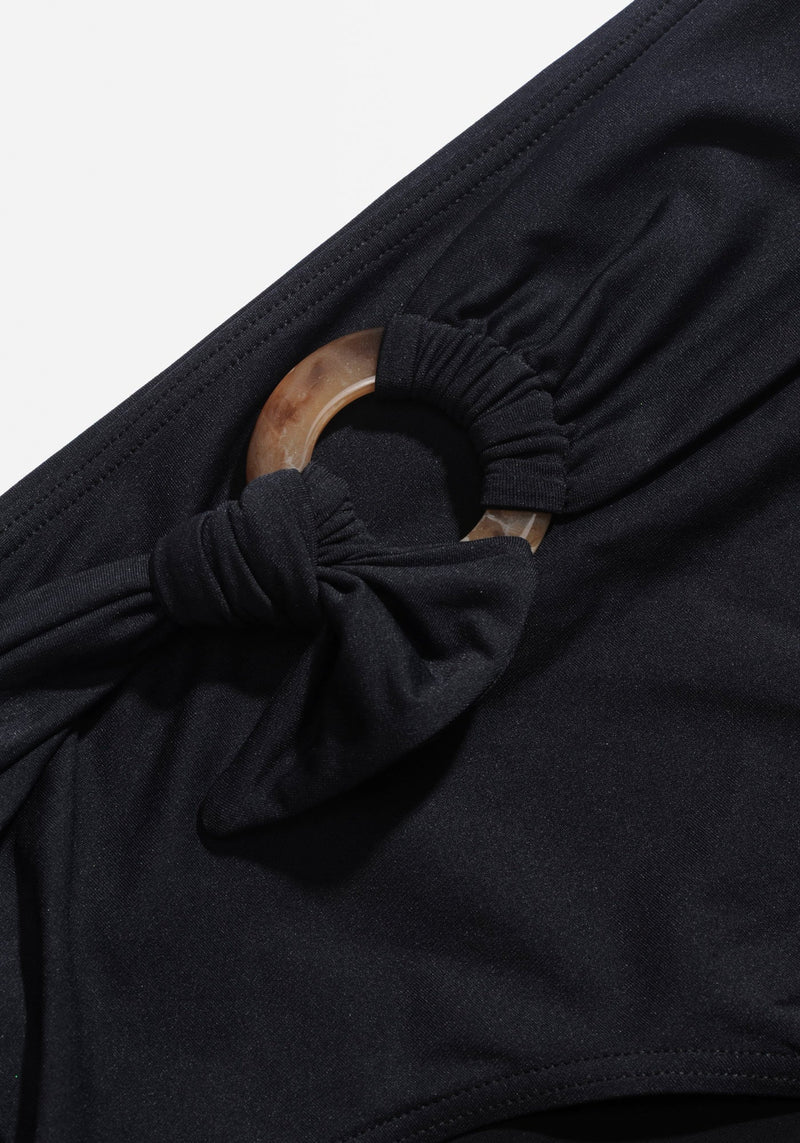 Amber Bikini Bottom - Black