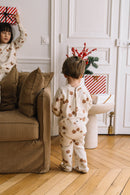 Pijama Chubby Crudo Christmas Village